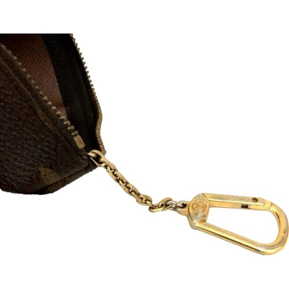 522217AF Louis Vuitton Wallet Coin Case Cles Brown Monogram - Picture 6 of 9